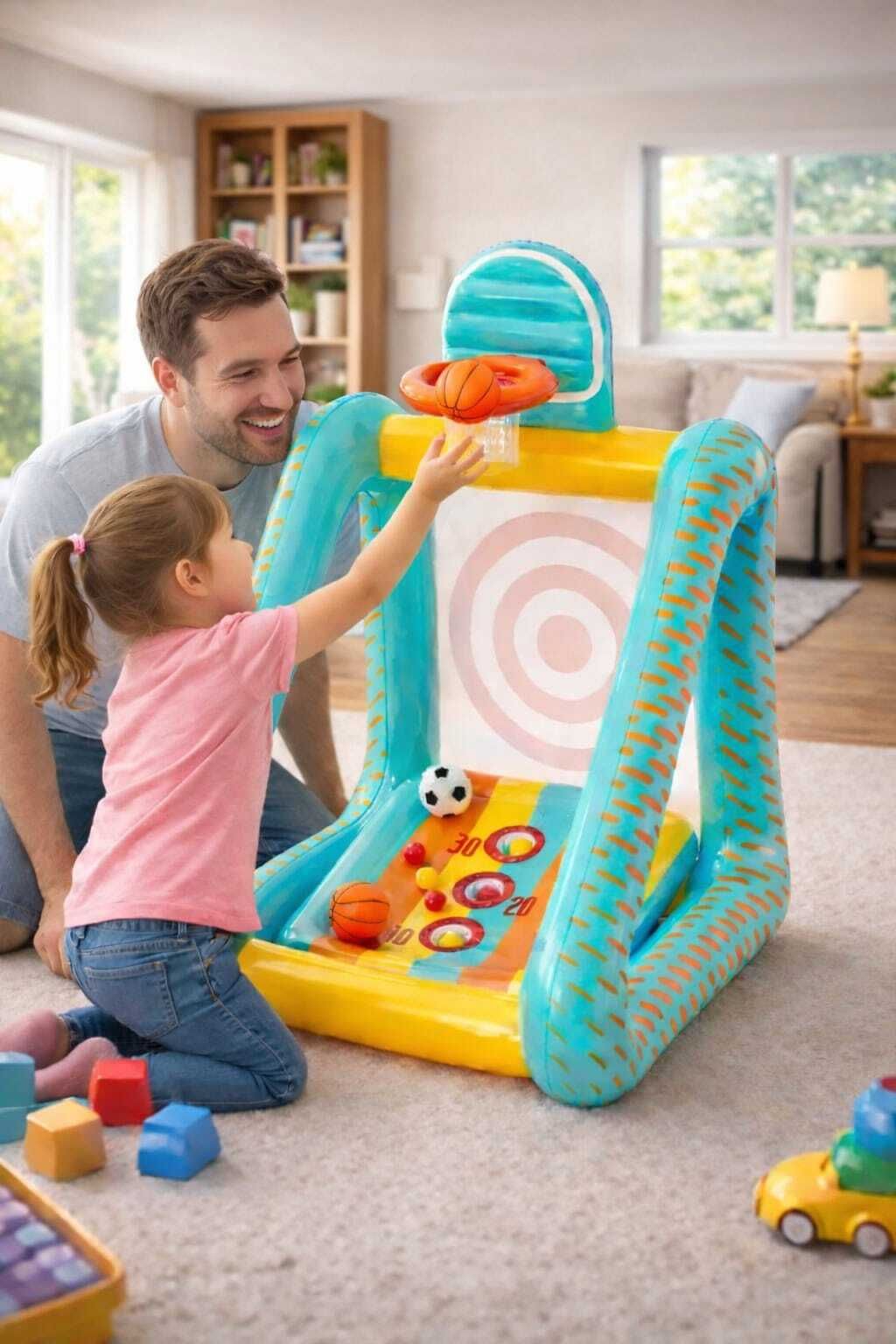 Ball Pool for Kids Play Area Indoor(IND*5785) Setup Baby Inflatable Ball Pits-image-2
