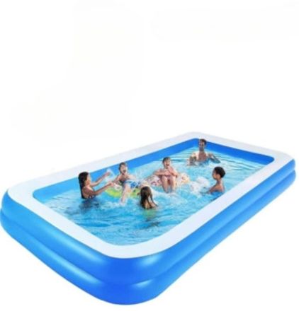 hornflow Family Swimming Pool(IND*30721) 8.7 with Free Electric pump Inflatable Swimming Pool-picture-3