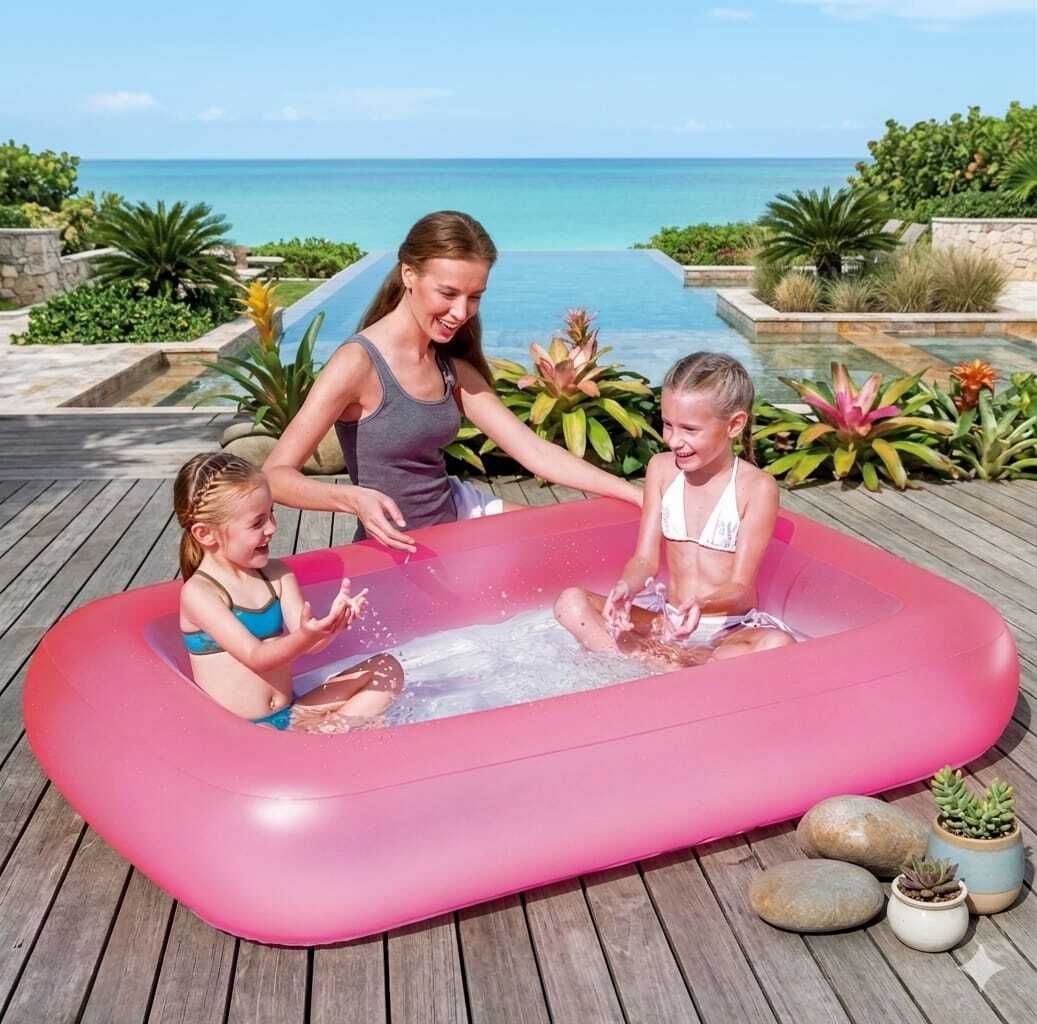 tiny tales Foldable Portable Bath (IND*743)Tub for Kids & Adults Inflatable Swimming Pool-picture-36