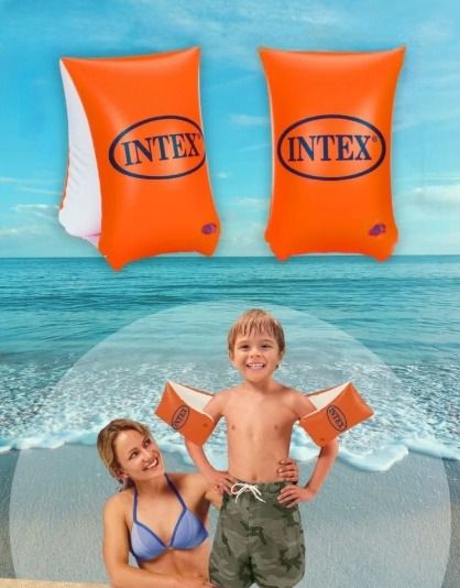 hornflow Kid's (IND*8345) Plastic Swimming Arm Bands Inflatable Swimming Safety Tube-picture-48