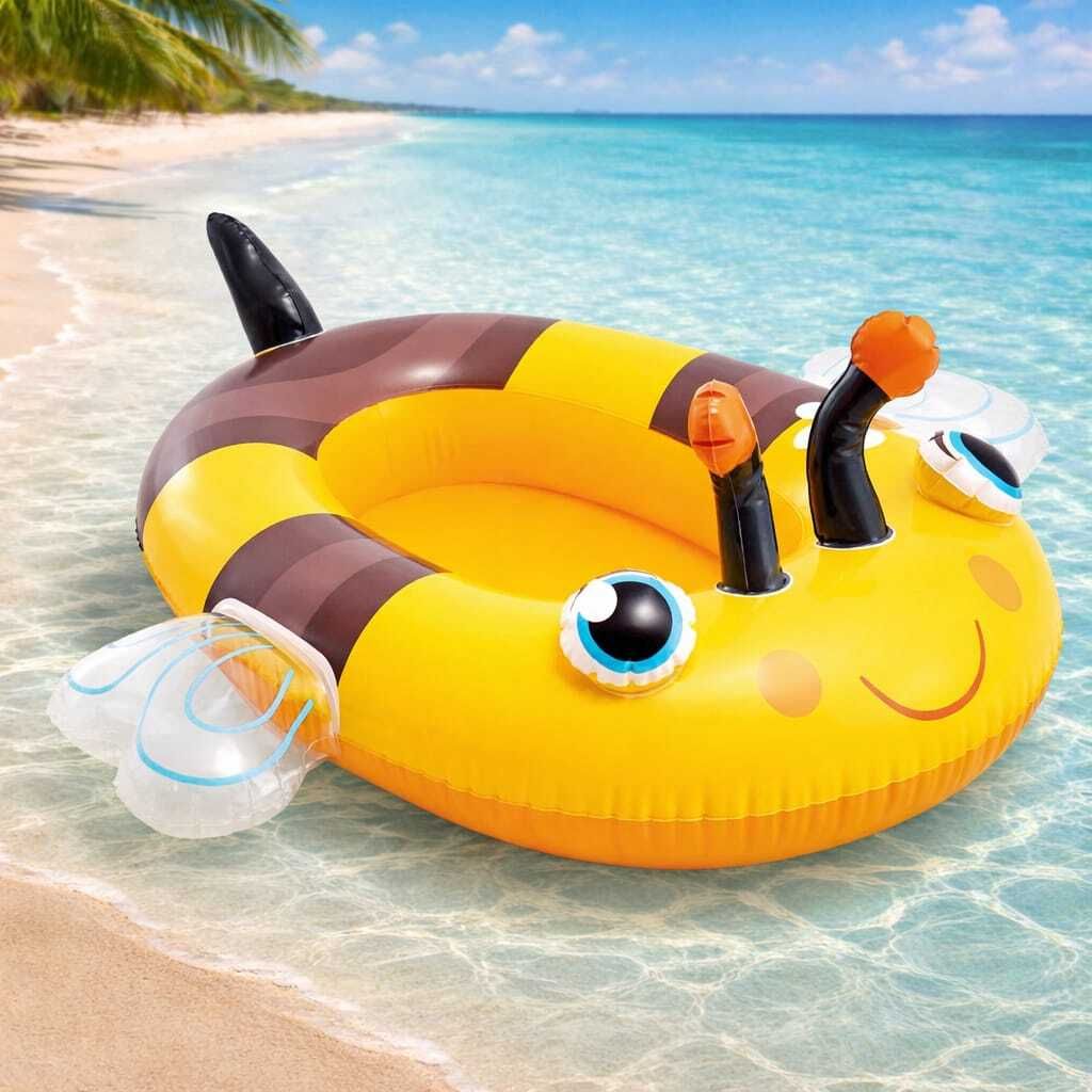 intelligent Kids Children Bee Pool Float(IND*71904) Swimming Inflatable Swimming Safety Tube-picture-10