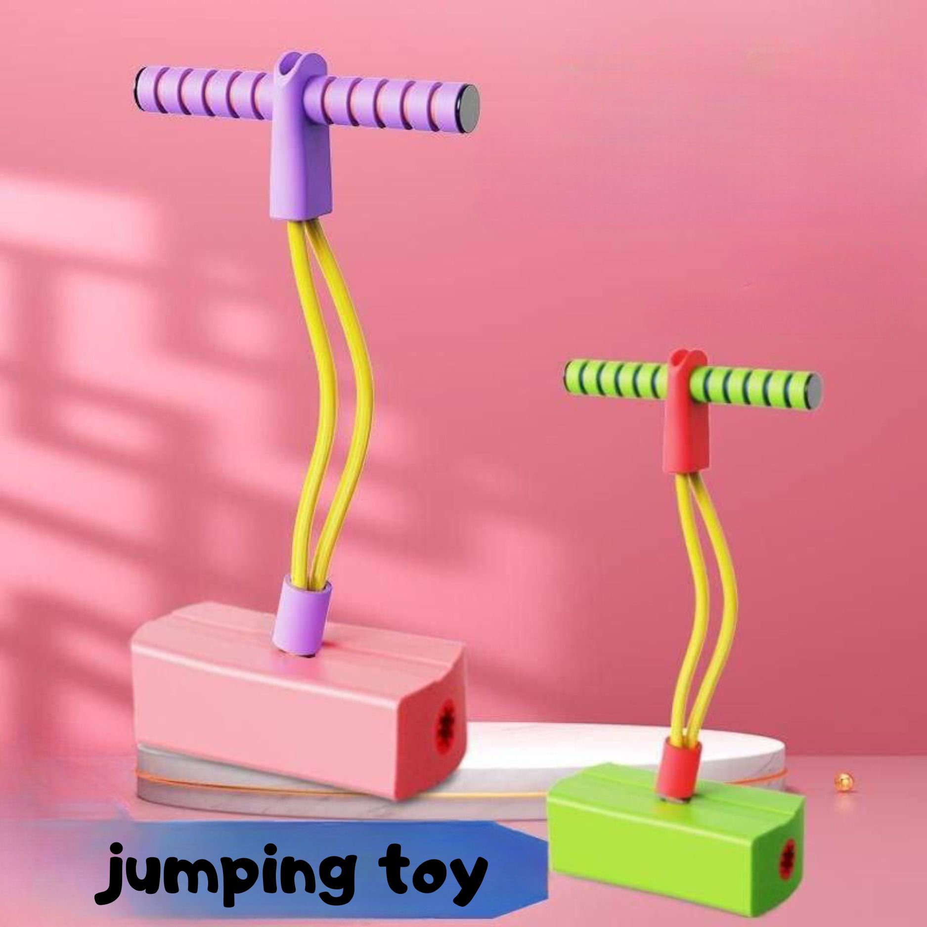 Pogo Stick | High Elastic Rubber Kids Jumper Toys Up to Innovative Bouncing Toys Inflatable Hoppers & Bouncer-image-28