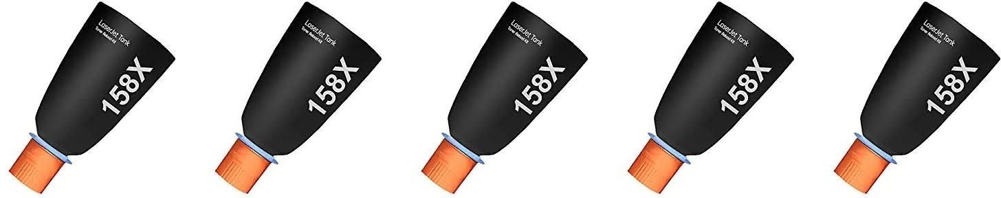 cartzkare cartridgez 158X 5 FOR LJ TankPrinters 1005w,1020w, 2606sdw,1020,1005,1602a,1602/2602 SERIES Black Ink Cartridge-image-44