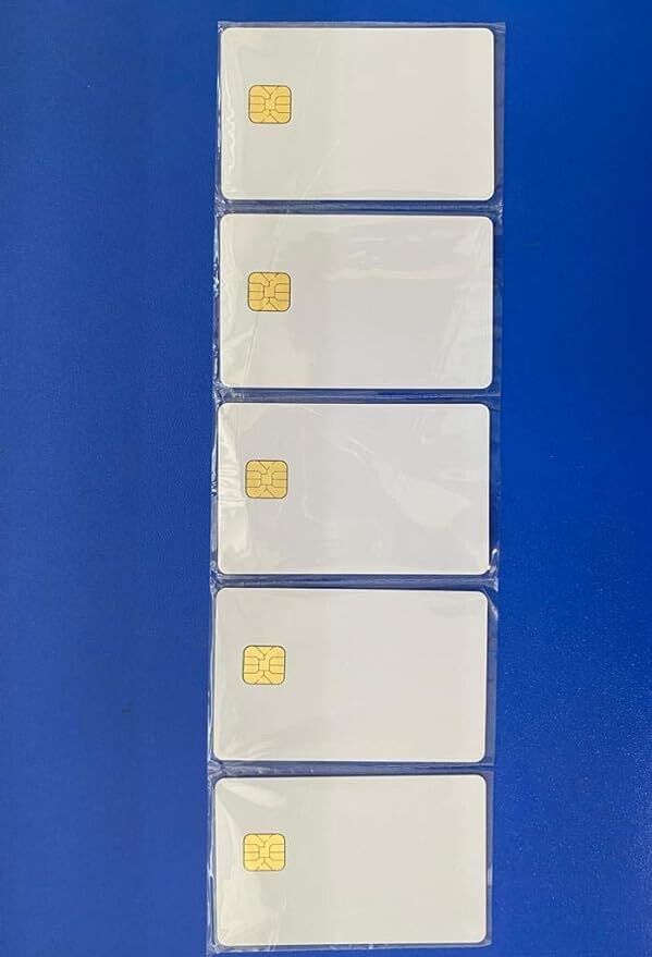 Salty Card SLE/ISSI 4428 Contact IC Card for for Inkjet Printers Pack of 20 White Ink Cartridge-image-21