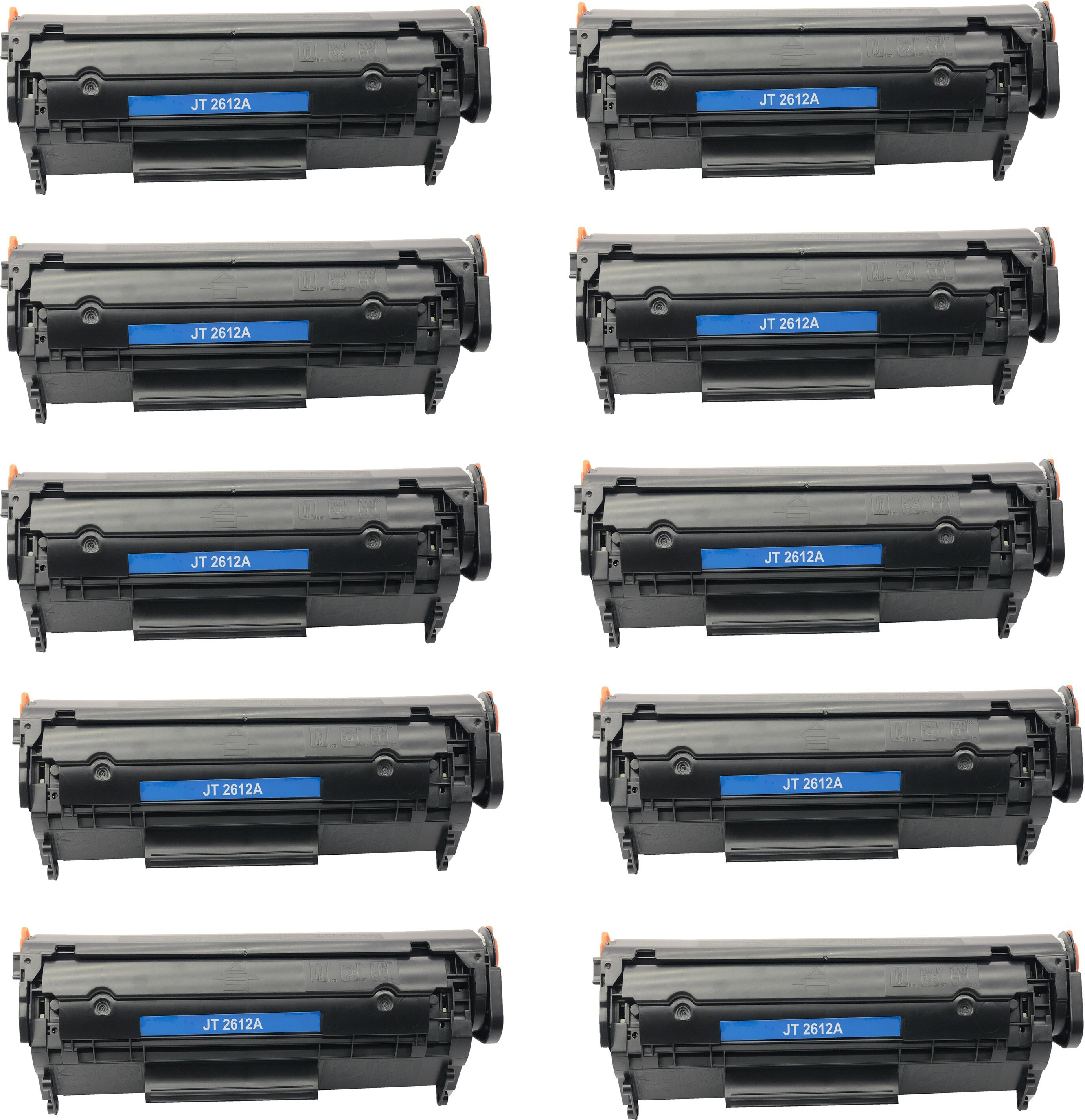 JET TONER 12A/Q2612A Compatible for LaserJet 1010 1012 1015 1018 1020 1022n 3020 3030 Black Ink Toner image 1