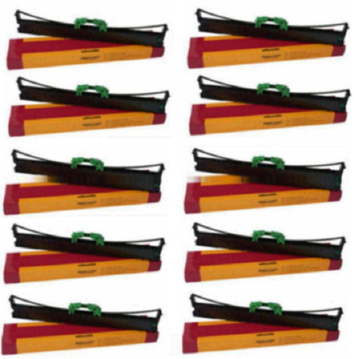 OLIVETTI PR2 Ribbon Pack Of 10 Black Ink Cartridge-image-2