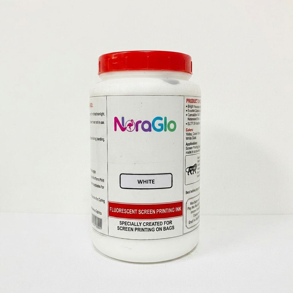 NoraGlo Screen Printing Ink White Ink Bottle-image-33