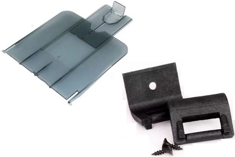 Haedlink Out Put Tray With Top Cover Hinges Combo Set For Hp Printer M1005, MFP1005 Black Ink Toner-image-3