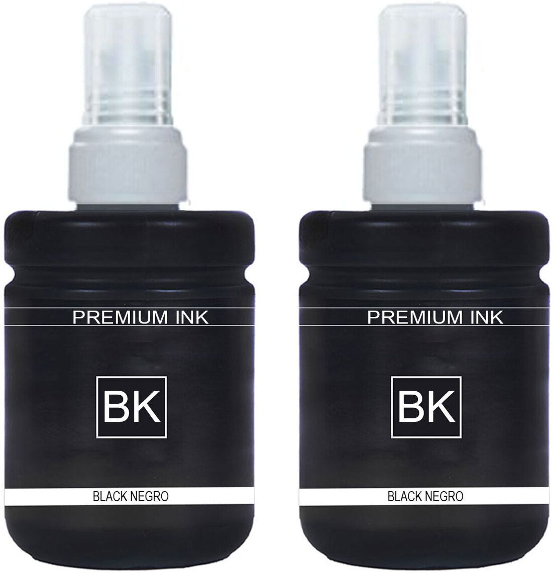 Good One Ink T7741 Compatible For M100 , M105 , M200 , M205 , L655 ,L1455 Black - Twin Pack Ink Bottle-image-15