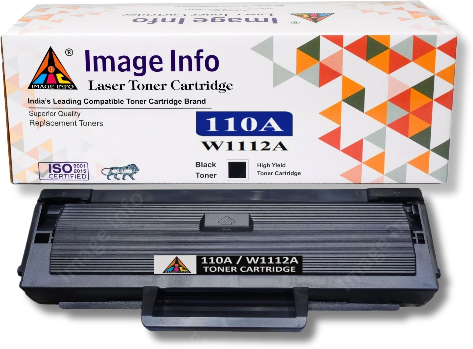 ImageInfo 110A TONER CARTRIDGE WITH CHIP compatible with HP 100 series,130,108w,MFP136a Black Ink Toner-image-2