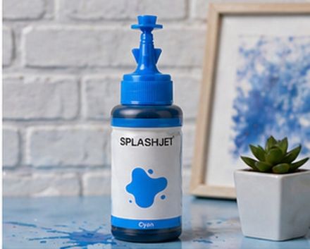 spj Splashjet Sublimation Ink for Ep Printers L130, L220, L360, L380, L1300 - Cyan Ink Bottle-image-38