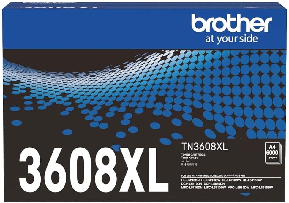 brother TN3608XL Genuine Black Toner Cartridge HL-L5210DN & MFC-L5710DN Series Black Ink Cartridge-image-14