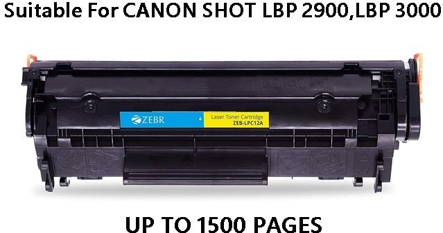 Zebra Laser Toner Printer Cartridge for Canon Shot LBP 2900 LBP 3000 Black Ink Toner-image-44