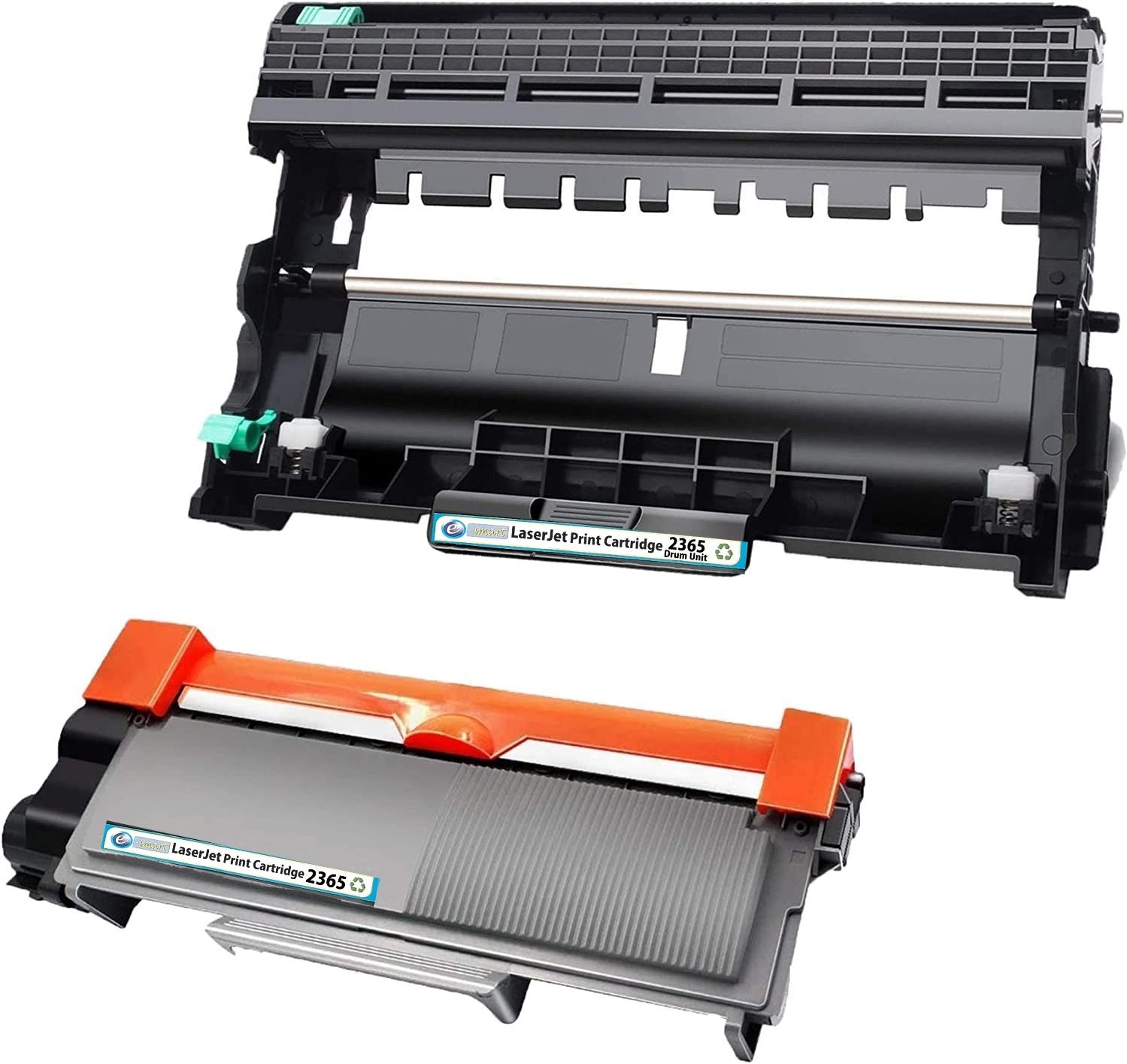 E-SMART 2365 TonerCartridge & DrumUnit(Combo)Compatible for L2541DW,HL L2321D,L2300 etc. Black Ink Toner-image-44