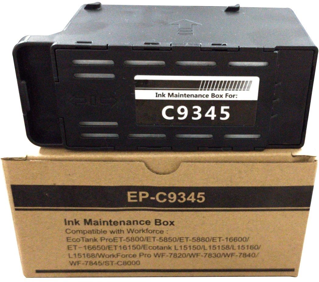 Ramdev E-C9345 Ink Maintenance Box EcoTank Ep L15150 L15158 L15160 L8160 L8180 L8050 Black Ink Cartridge-image-13