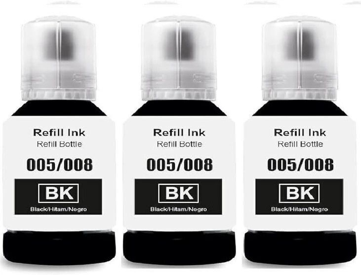 YWZAZRBN 005/008 Refill Ink for Canon Pixma G2020, G2021, G2060, G3020, G3021 Printer Black Ink Cartridge-image-30