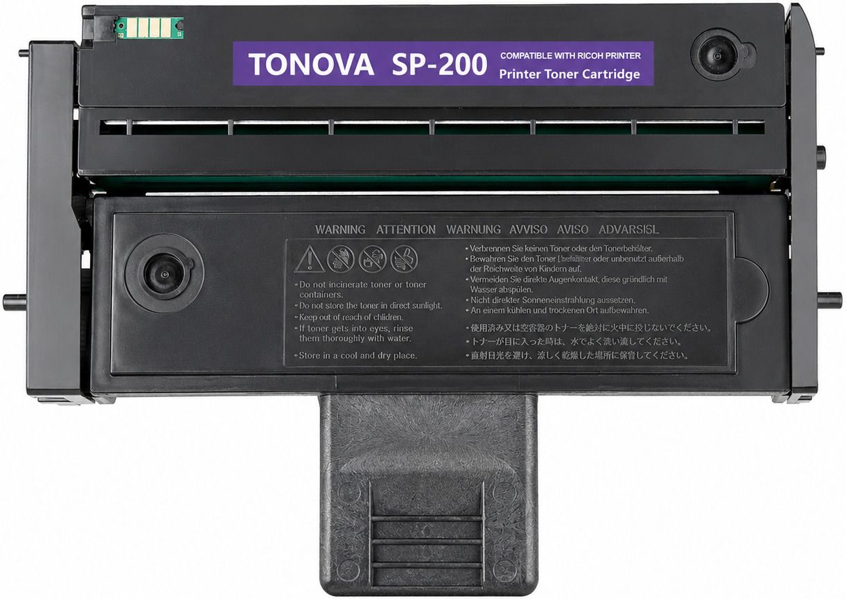 TONOVA SP-200 Compatible Toner Cartridge for Ricoh SP-200 / SP-210 Series Printers Black Ink Toner-image-45