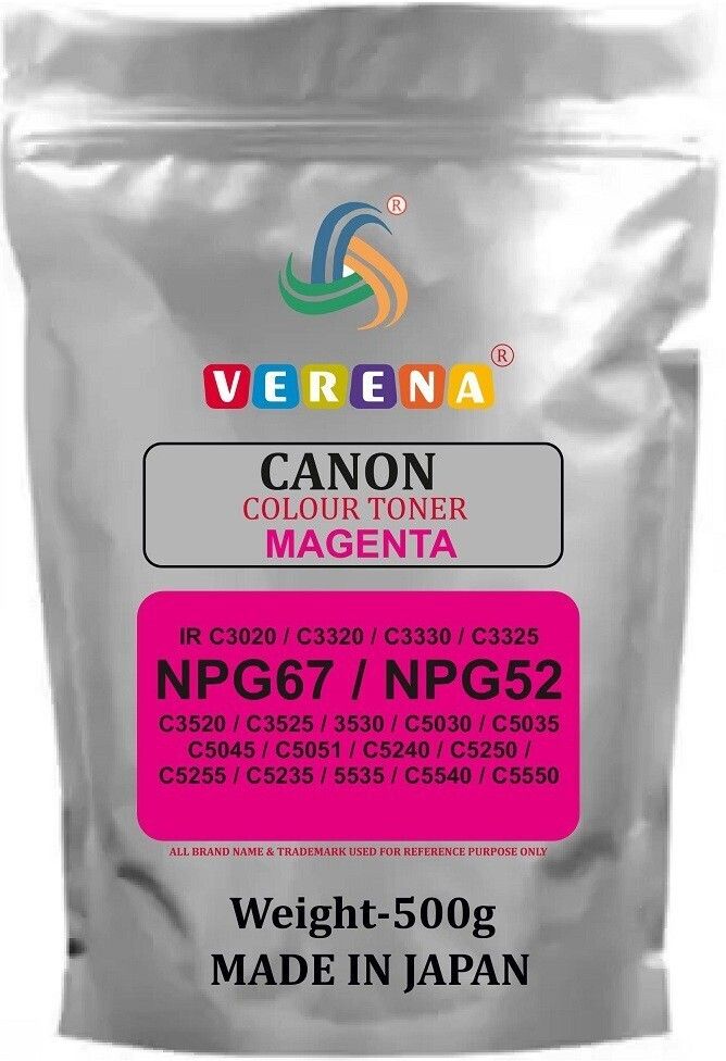 verena High Quality Toner Powder 500gm NPG-67 NPG-52 Magenta Ink Toner Powder-image-48
