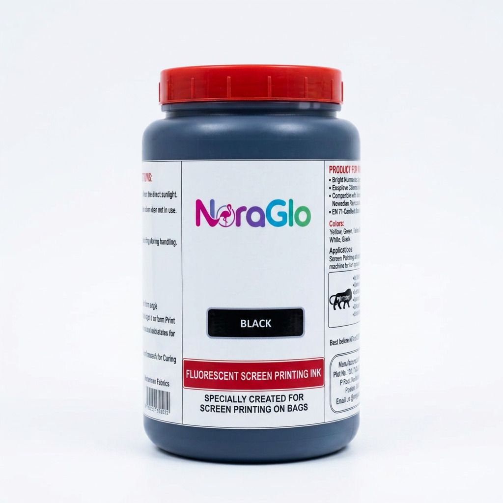 NoraGlo Screen Printing Ink Black Ink Bottle-image-35