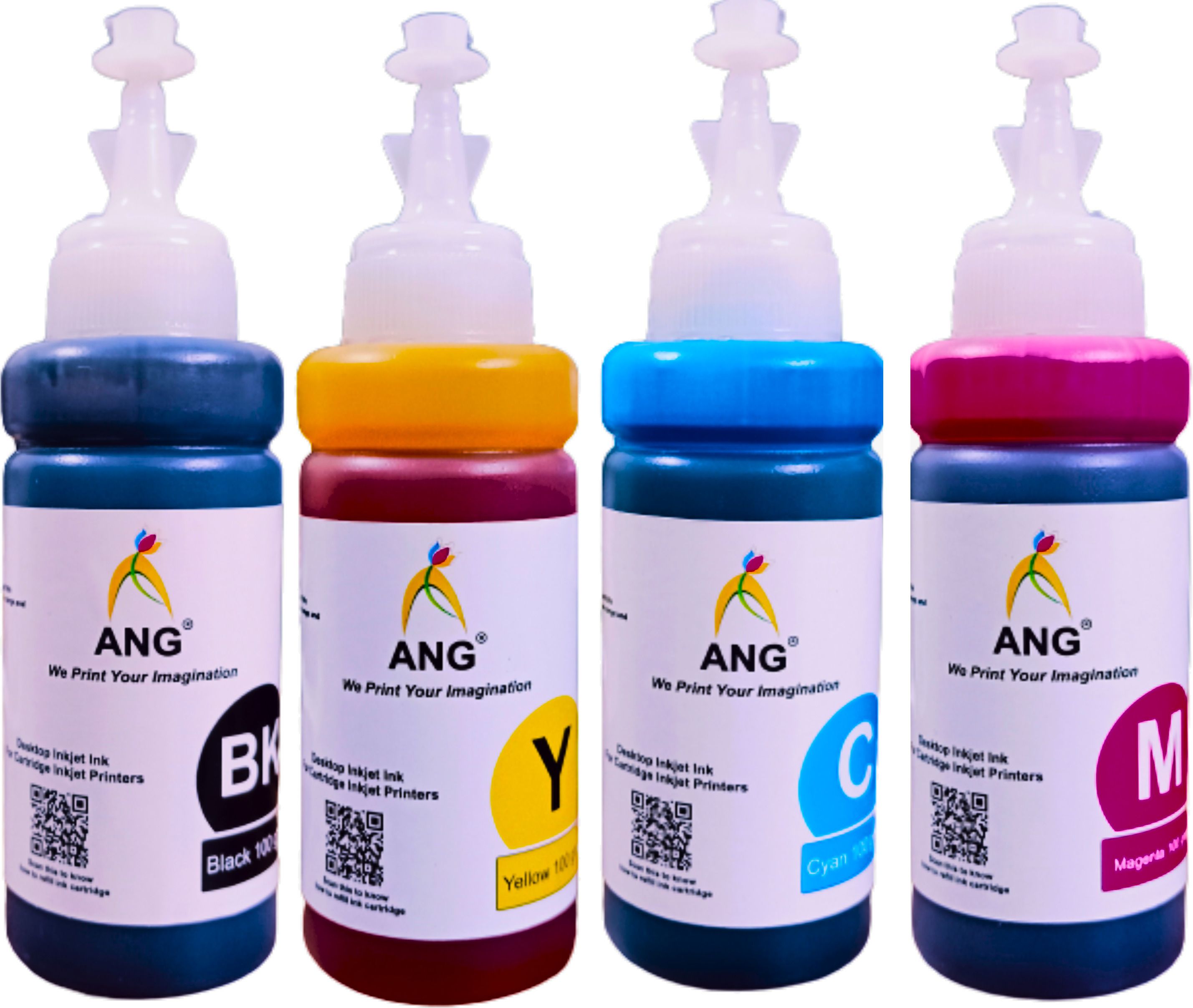 Ang Refill ink For TS307 (Direct WiFi ) Single Function Wireless Printer Tri-Color Ink Bottle-image-30