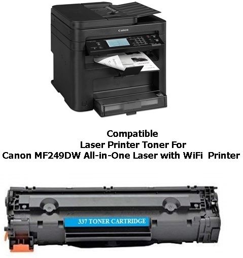 Venuz Original Quality Canon MF249DW All-in-One Laser WiFi Printer Black Ink Toner-image-37