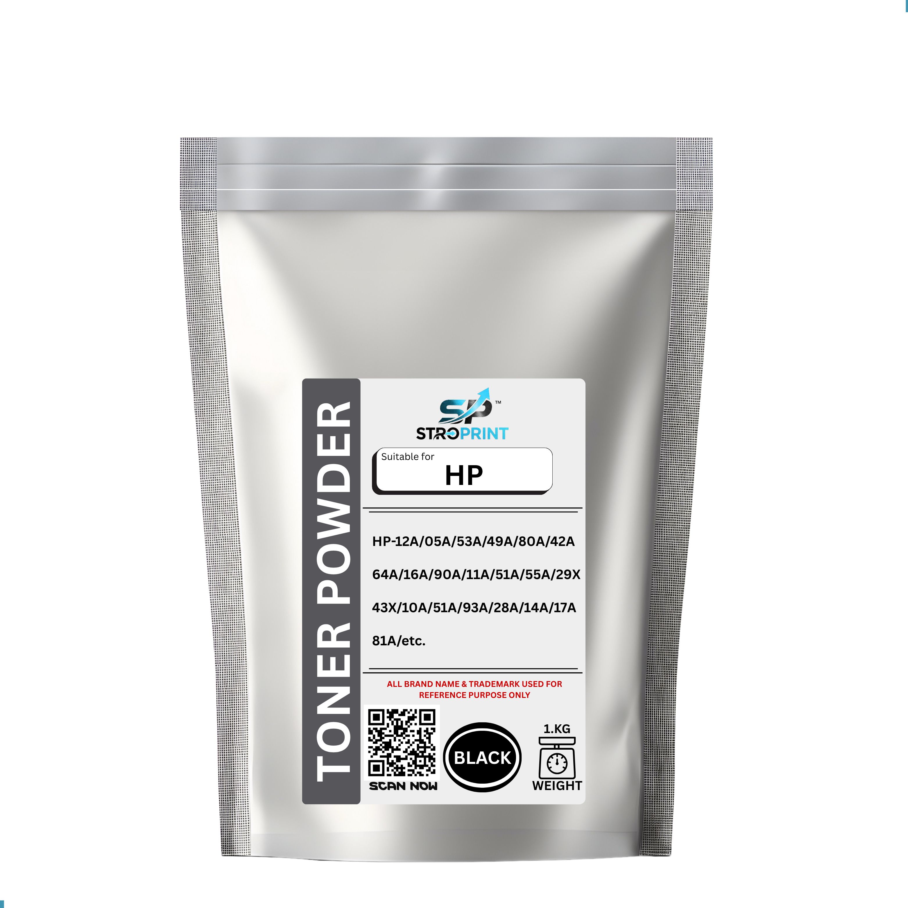 STROPRINT ™ HP TONER POWDER For HP LaserJet 12A/15A/49A/53A/05A/80A/55A/42A/51A/96A.... Black Ink Toner-picture-28