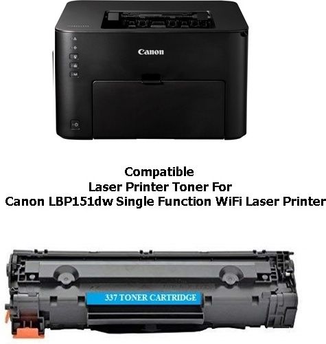 Venuz Original Quality Canon LBP151dw Single Function WiFi Monochrome Laser Printer Black Ink Toner-image-7