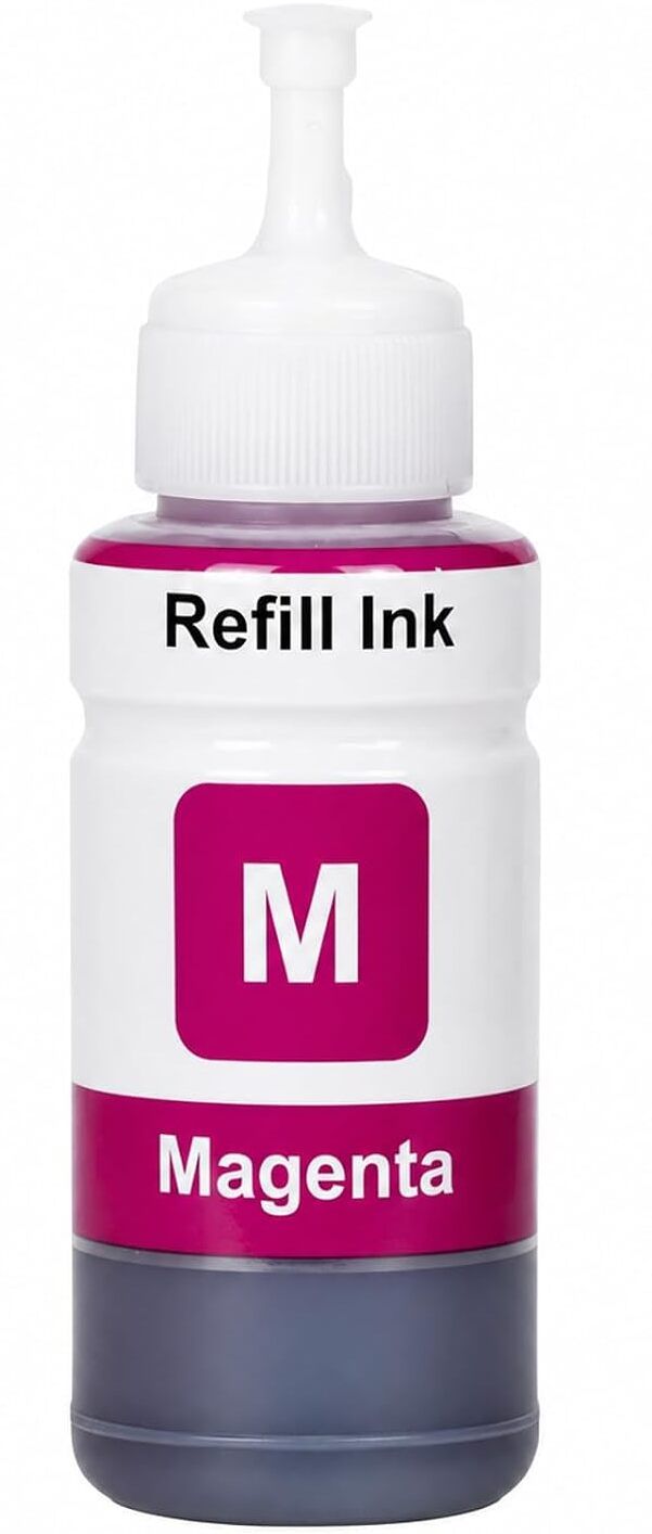 KULDEEP 664/673 Refill Ink Compatible for Model L130, L360, L380, L361 Magenta Ink Bottle-image-0