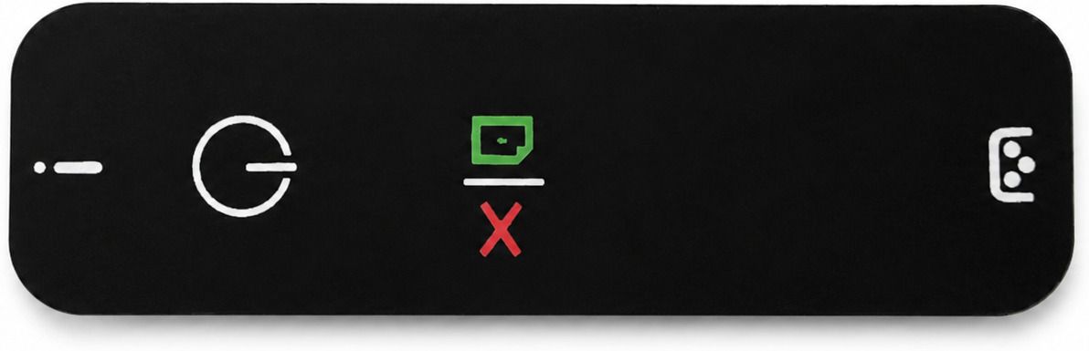 MOREL CONTROL PANEL DISPLAY STICKER FOR H LASER 108A SINGLE FUNCTION PRINTER Black Ink Cartridge-image-17