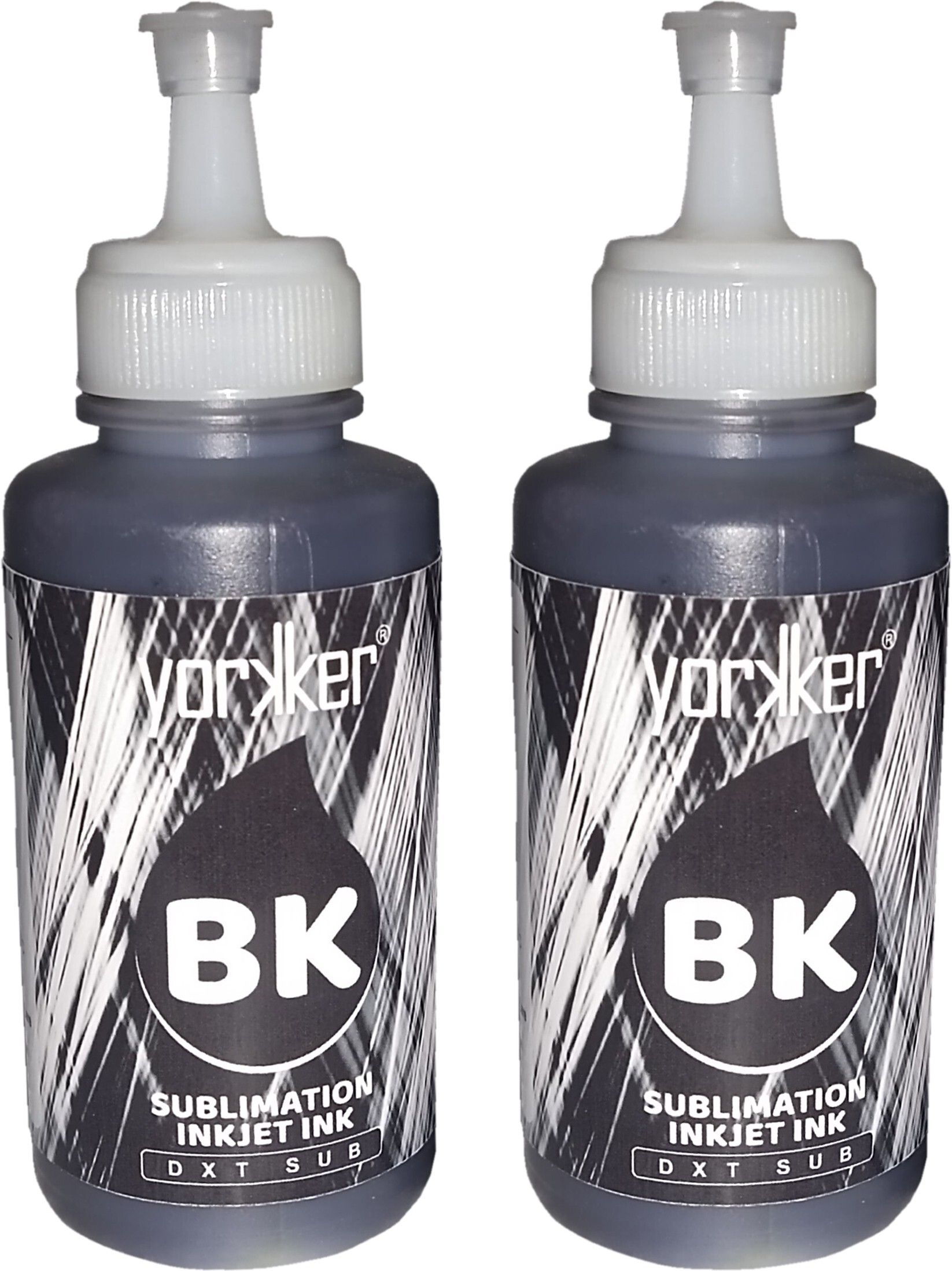 Yorkker Sublimation Ink DXT SUB for Heat Transfer Printing on Mugs, Mobile Case Black Ink Bottle-image-36