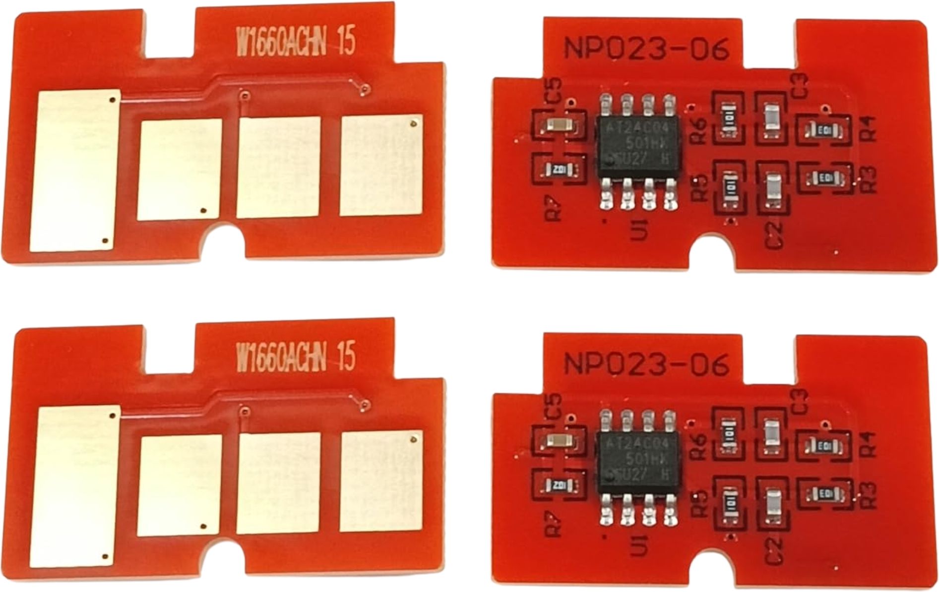 DOTPRINT 166A/W1660A TONER CHIP( 2PCS )FOR H LASERJET 1008A 1008W 1188A 1188W 1188FNW Black + Tri Color Combo Pack Ink Toner-image-44