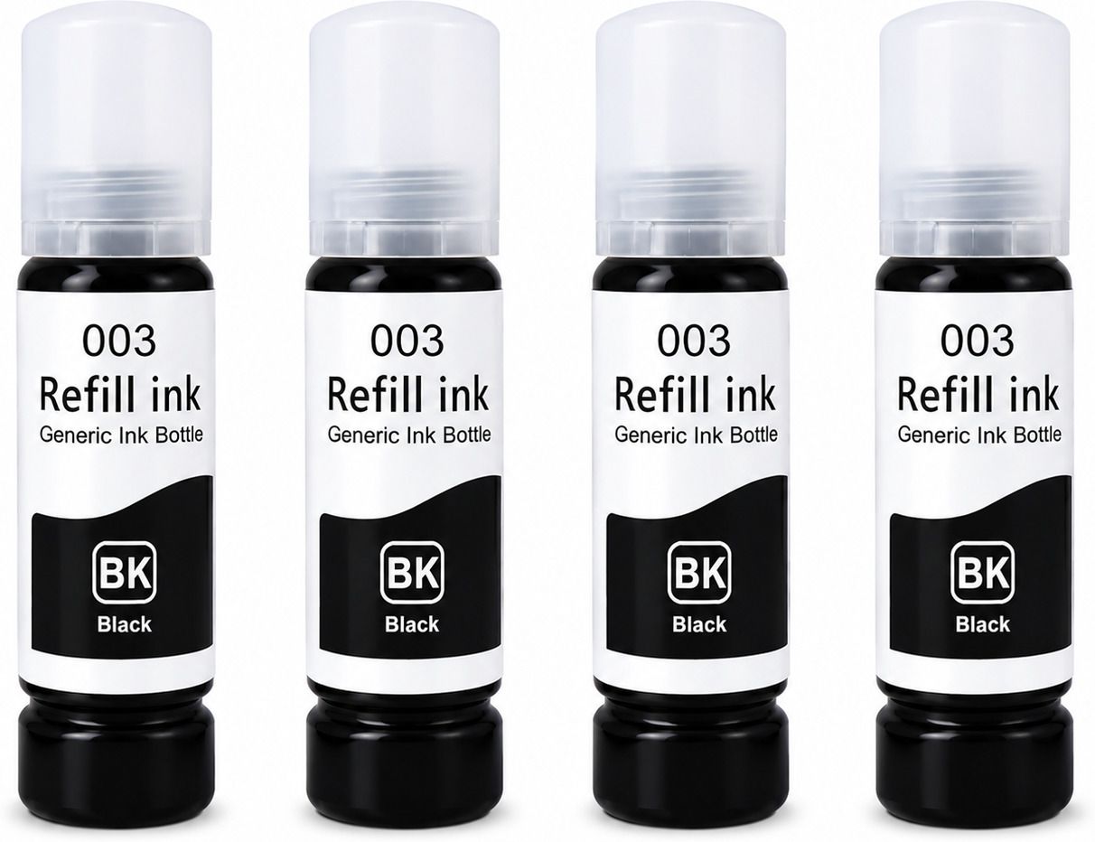 AVS CONCEPT Pack of 3 Universal Black Refill Ink Bottles Black Ink Bottle-image-29