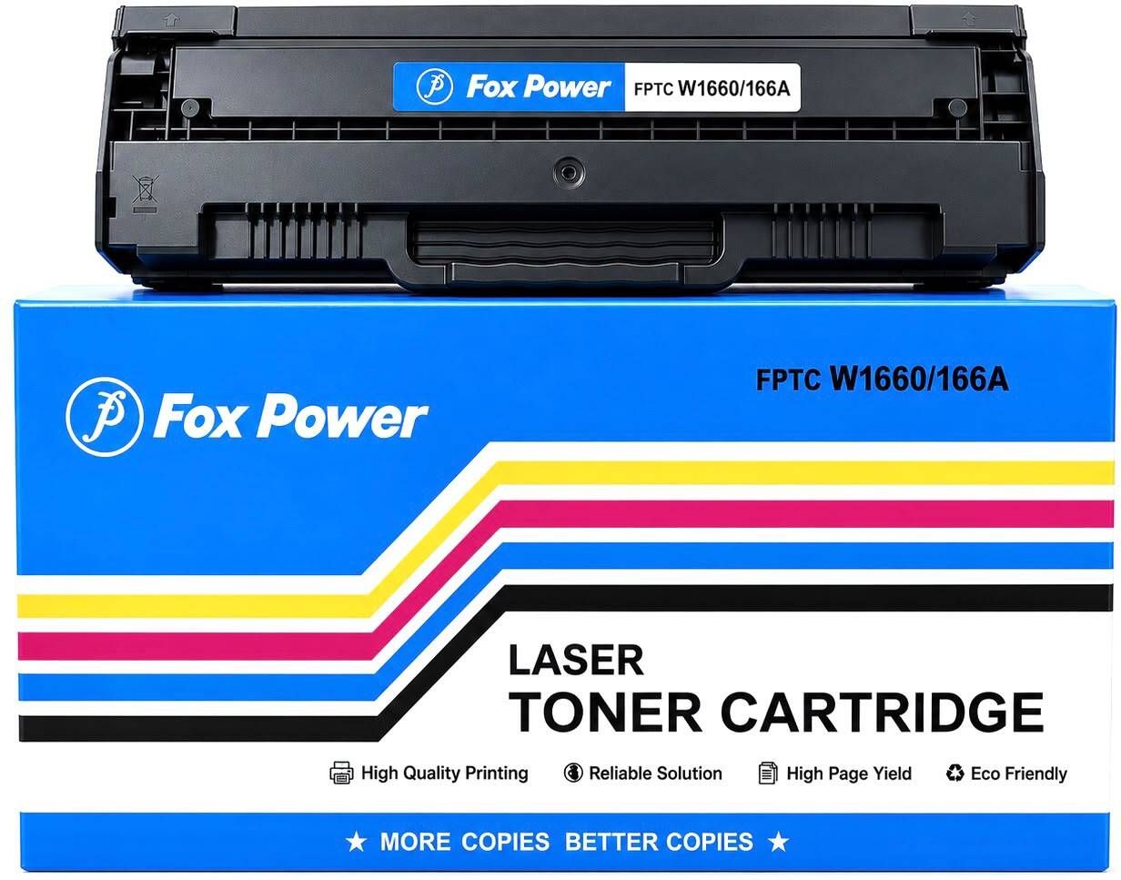 FOX POWER 166A W1660A Laser Toner Cartridge 1008a MFP 1136w 1188a 1188w 1188nw 1188fnw Black Ink Toner-image-46