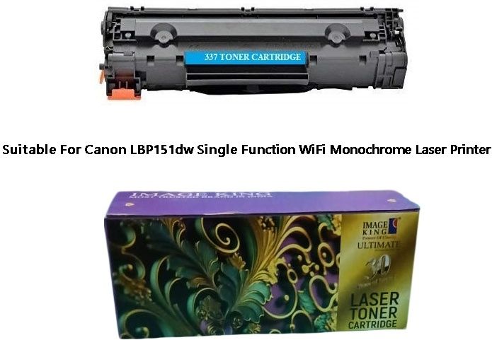 imgking Canon LBP151dw Single Function WiFi Monochrome Laser Printer LBC151DW Black Ink Toner-image-43