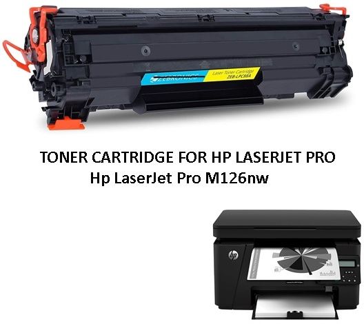 Zebra Toner For HP LaserJet Pro M126nw All-in-One Printer Black Ink Toner-picture-30