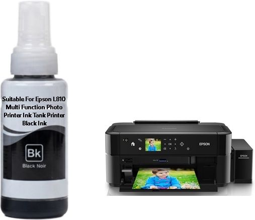 EPS ORIGINAL Suitable For L810 Multi Function Printer with Ink Tank Printer 70ml Black Ink Bottle-image-6