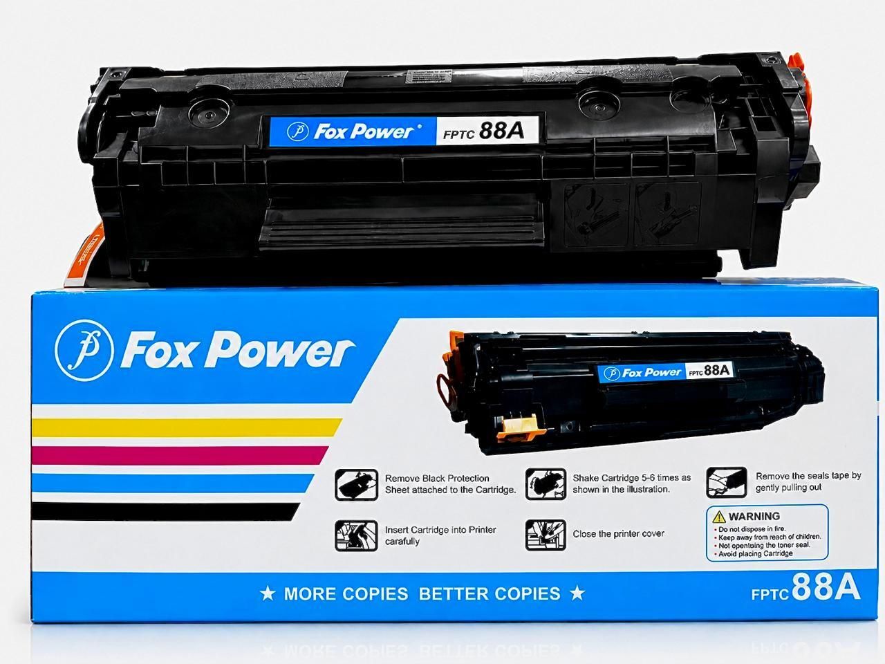 FOX POWER 88A Compatible Laser Toner Cartridge for HP LaserJet P1007 P1108 M1136 M1213nf Black Ink Toner-image-41