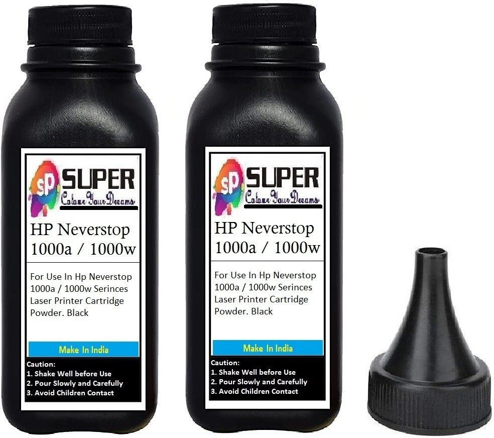 SUPERC HP Neverstop 1000a / 1000w Single Function Monochrome Laser Printer Ink 2pcs Black Ink Toner Powder-picture-13