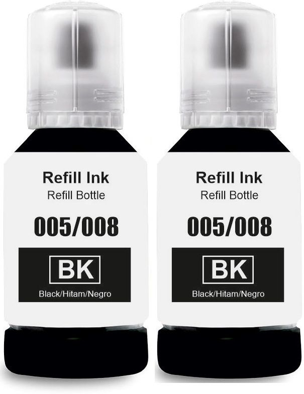 verena 005 Refill Ink Compatible For M1100,M1140,M1170,M2140,M2170 Printers 127ML(2pcs) Black Ink Bottle-image-32