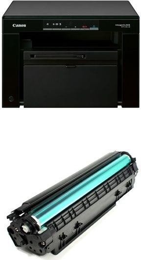 Venuz Toner Cartridge Compatible for Canon MF3010 Multifunction Laser Printer Black Ink Toner-image-9