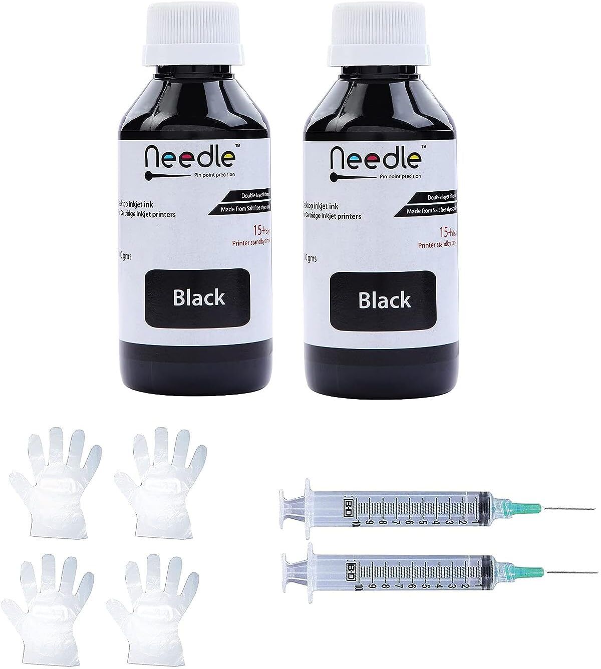 Needle Cartridge Ink Refill Suction Toolkit Suitable for Cartridge Printers Black Ink Bottle-image-45