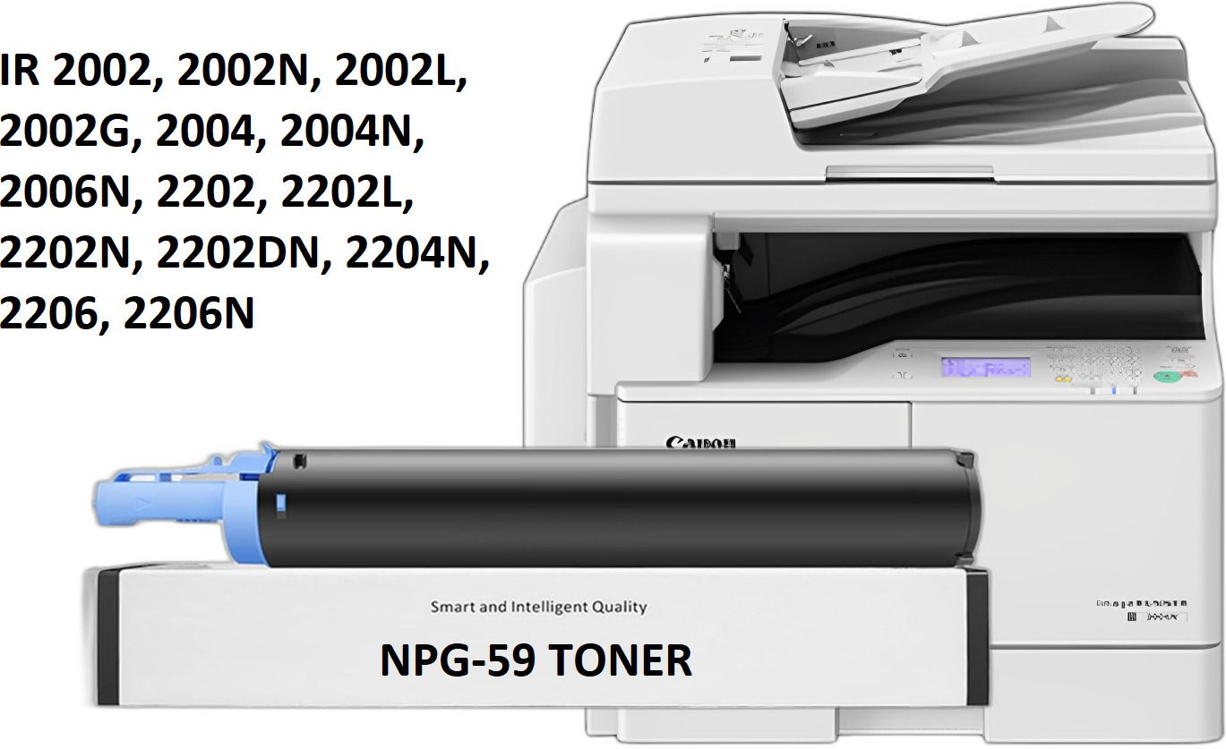 RAMKE Npg-59 Black Compatible For Canon Ir 2002,2004,2202,2204,2002N,2002L Black Ink Toner-image-40