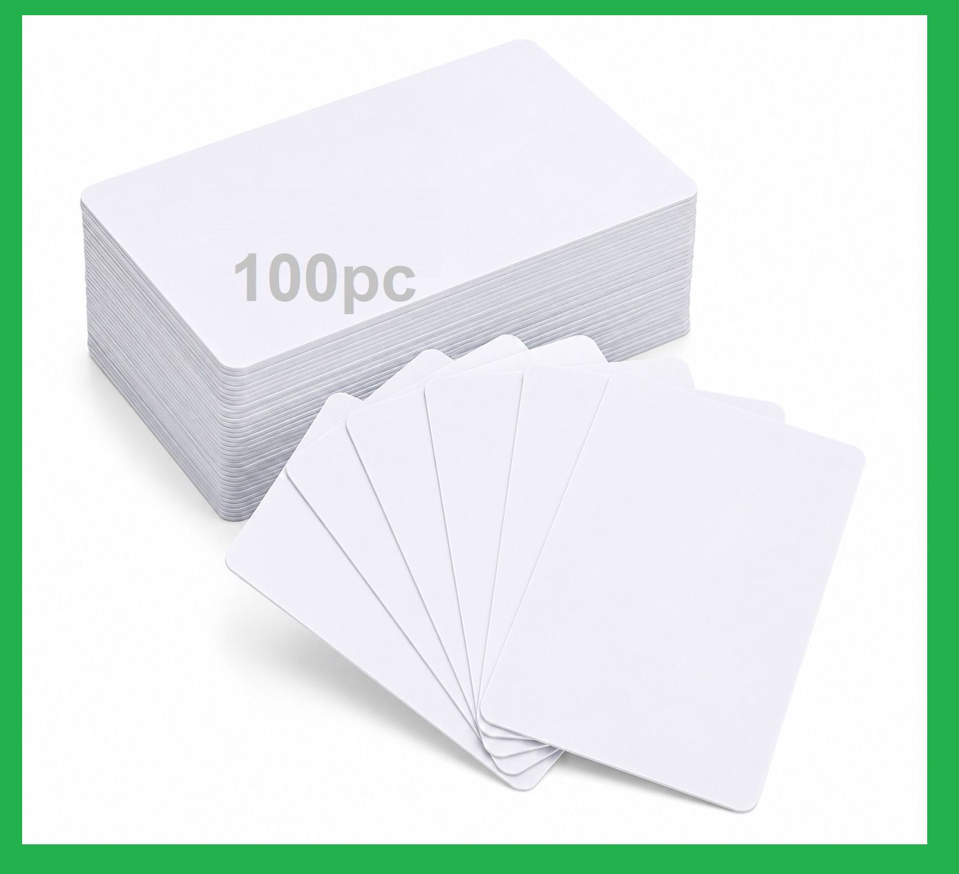 ZOKIO Premium White PVC Inkjet Cards PAck of 100pc. for Epson L8050/L18050 Printers White Ink Toner-image-17