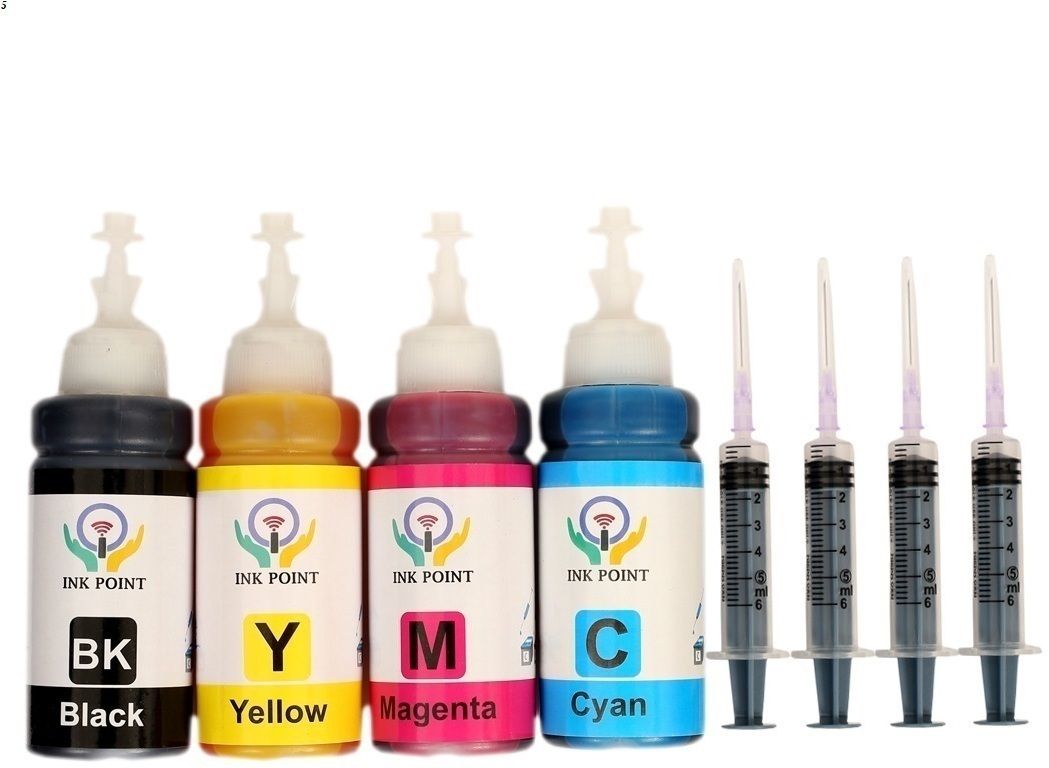 inkpoint Refill Cartridges- 805,860,861,803,680,678,682,802,901,831,830,46,&PG88,PG740 Black + Tri Color Combo Pack Ink Bottle-picture-25