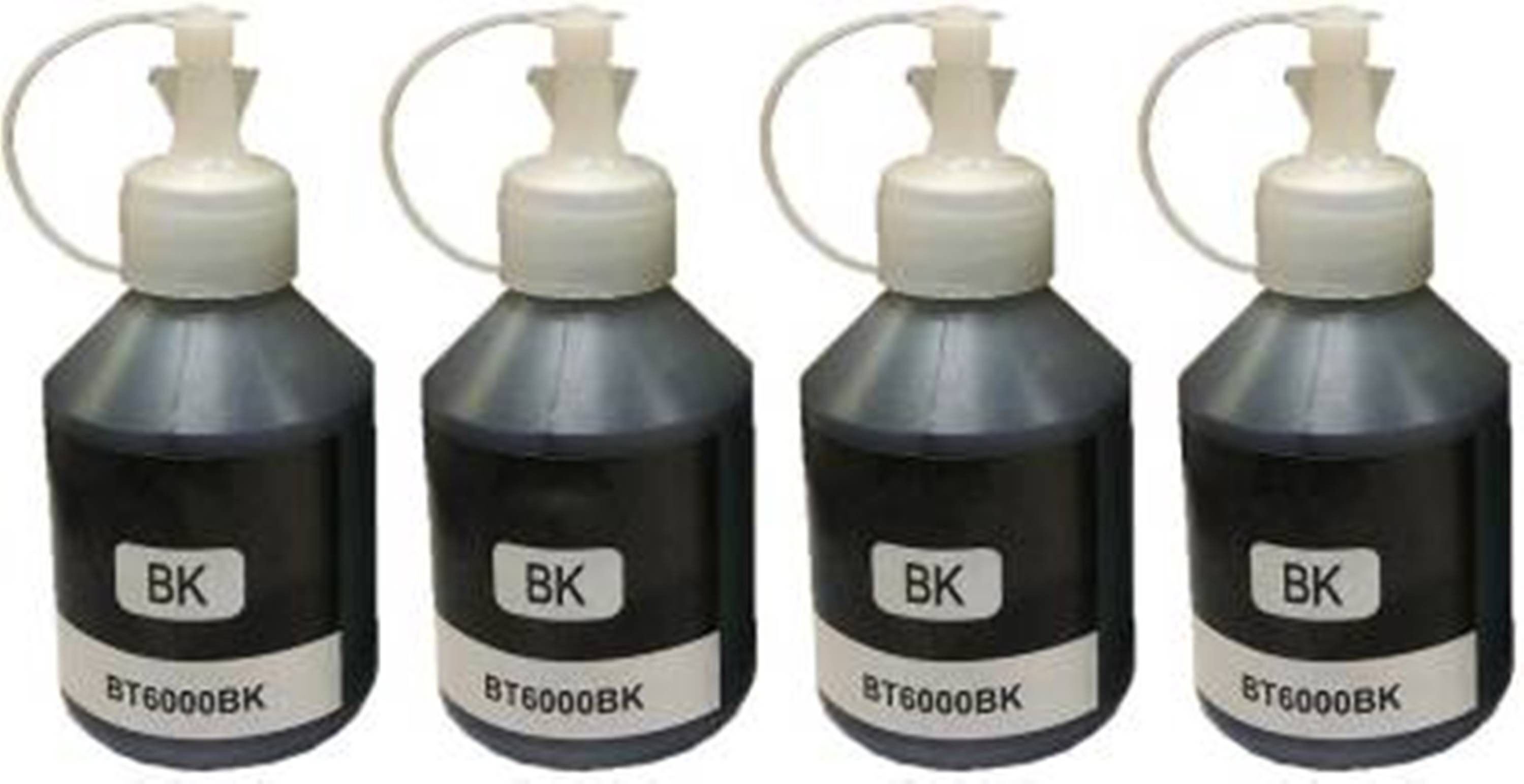 YUZZRKL REFILL INK COMPATIBLE FOR BROTHER 6000BK USED IN PRINTERS Black Ink Bottle-image-44