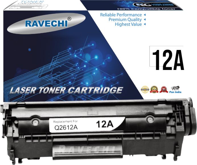 Ravechi 12A Toner Cartridge for HP 1020/1012/M1005/LBP2900 Black Black Ink Toner-picture-35