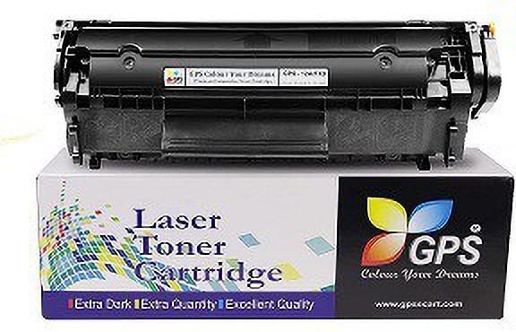 GPS Colour Your Dreams ( Eas Refill ) 12A / Q2612A / Fx 9 / Canon 303 Pack Of 1 Toner Black Ink Cartridge