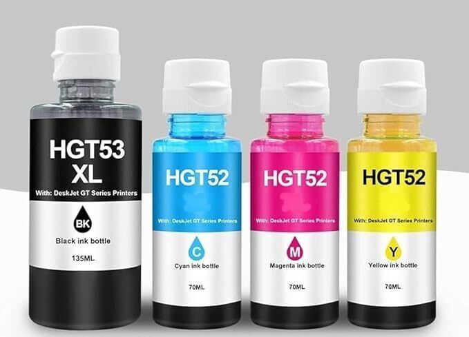COEAZRVN DeskJet GT Series / Smart Tank / Ink Tank Wireless Black + Tri Color Combo Pack Ink Cartridge-image-43