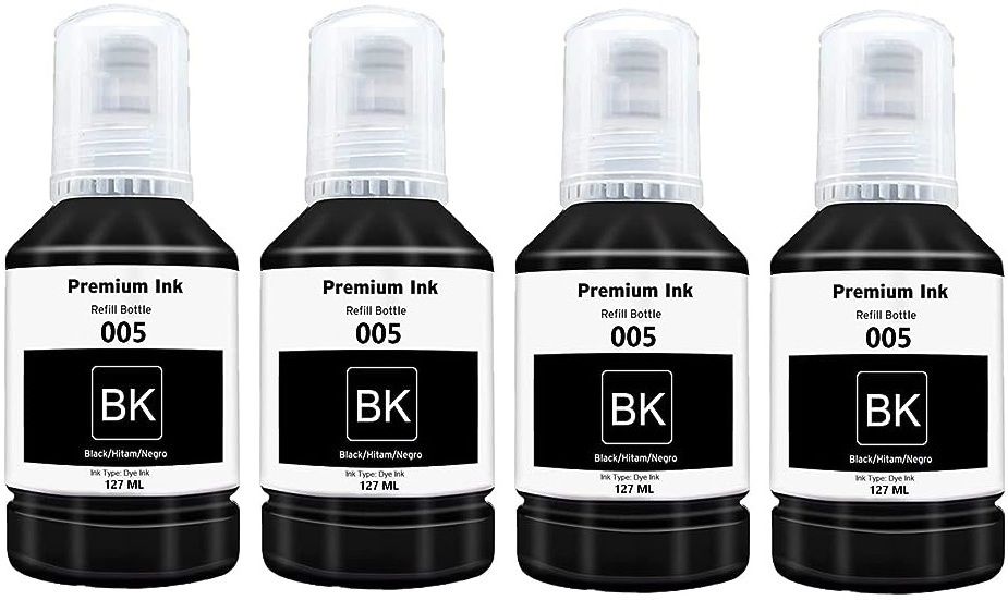 salaar 005 Ink Black Refill Ink Bottles for Epson M2170, M3180, M3170 and M3140 Printer Black Ink Bottle-image-21