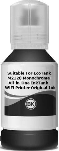 ecotank Original Epson EcoTank M2120 Monochrome All-in-One InkTank WiFi Printer 120ML Black Ink Bottle-image-41